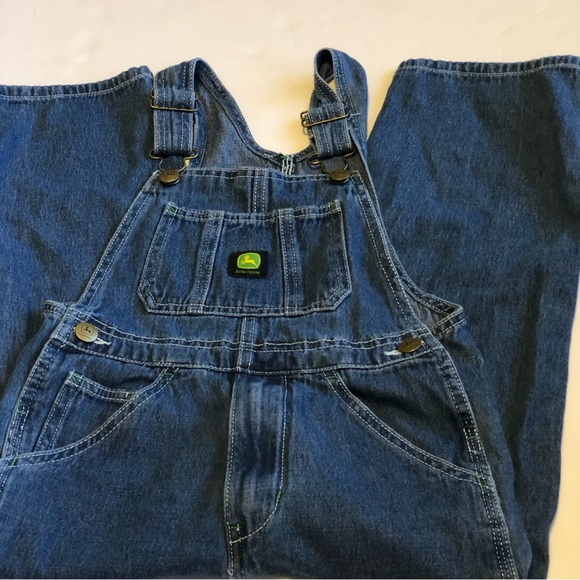 John Deere Bottoms John Deere Denim Bib Overalls Size 7 Poshmark